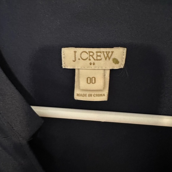 J. Crew Sleeveless Navy Blue V-Neck Romper - Picture 12 of 14